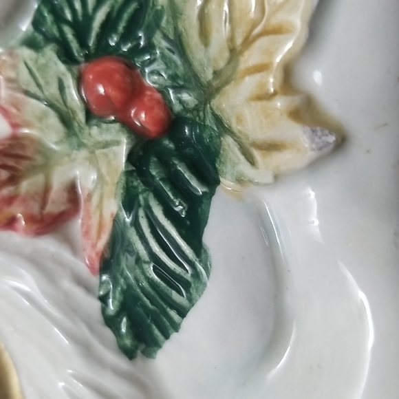 Fitz & Floyd 1996 Santa Serving Plate - Picture 6 of 7